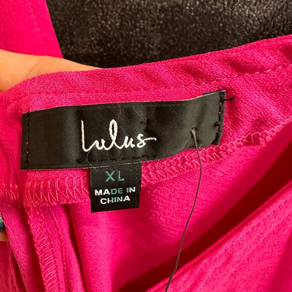 Lulu's Vibrant Pink Maxi Dress - Picture 8 of 12